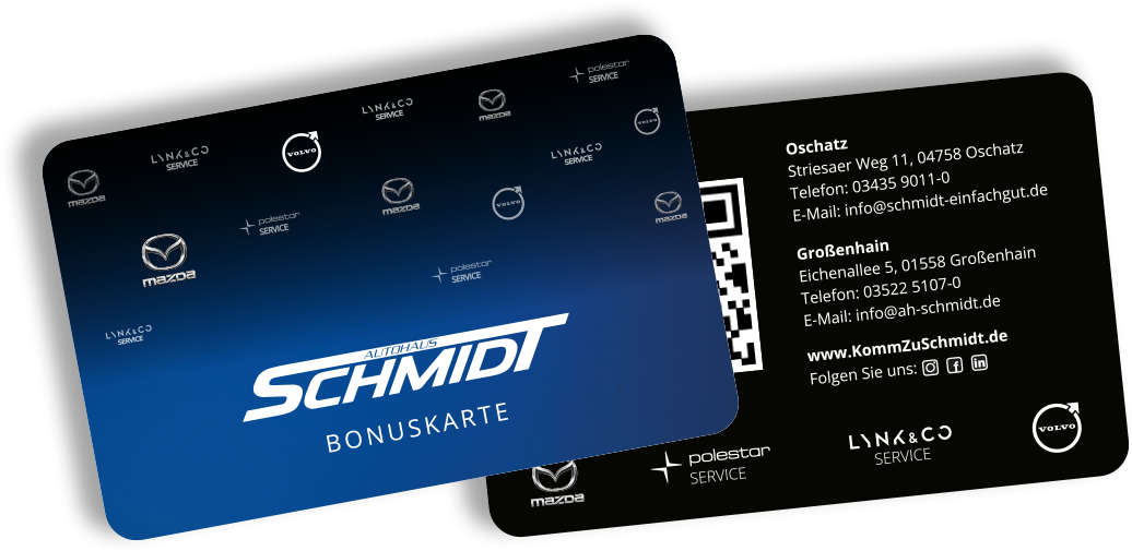 SCHMIDT Bonuskarte SCHMIDT Bonuskarte